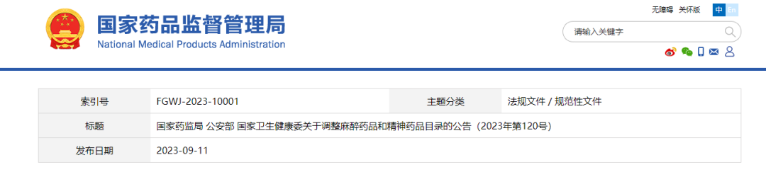 依托咪酯列入第二类精神药品目录！依托咪酯检测，势在必行